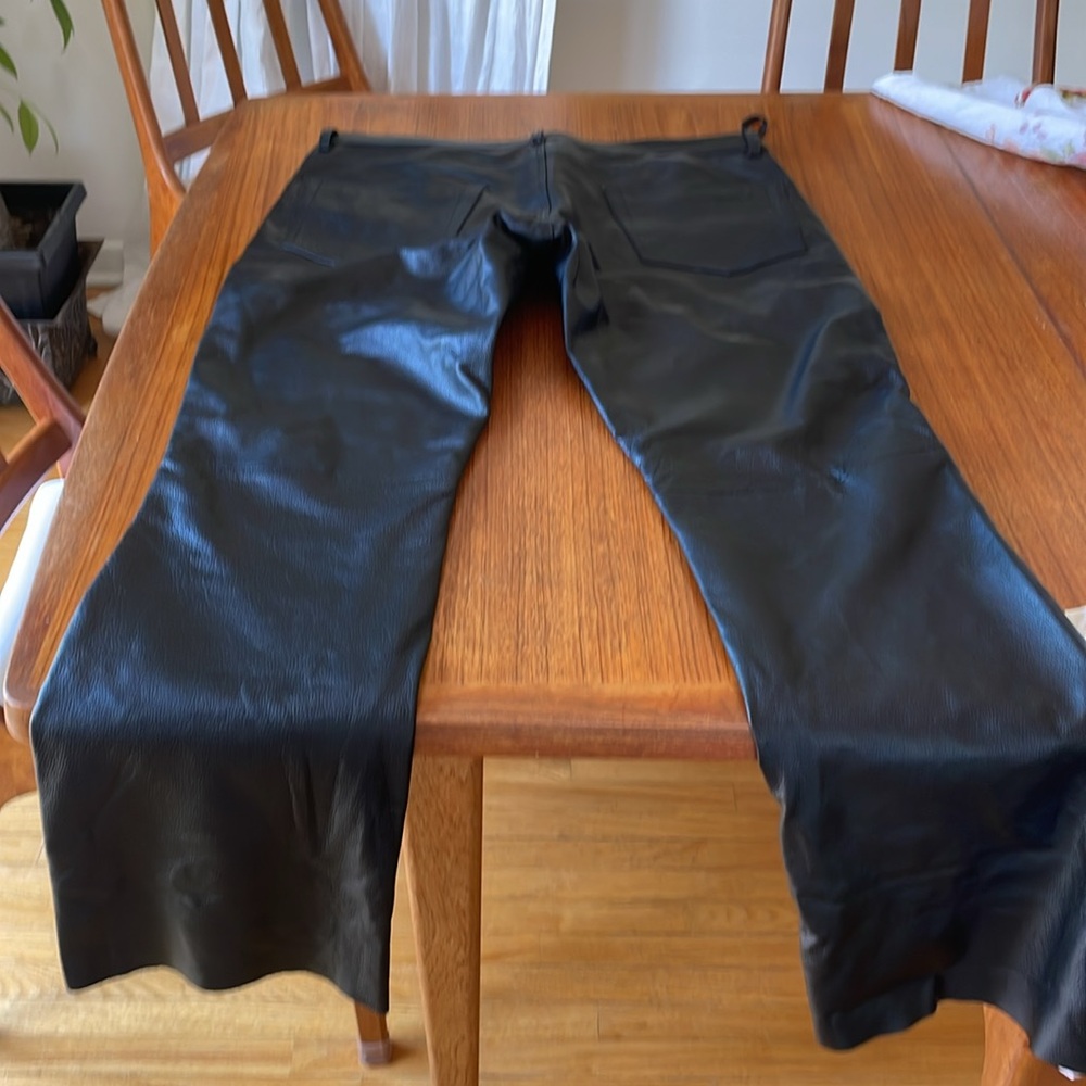 🏍️ M-Boss Motorcycle Leather Pants – Size 36